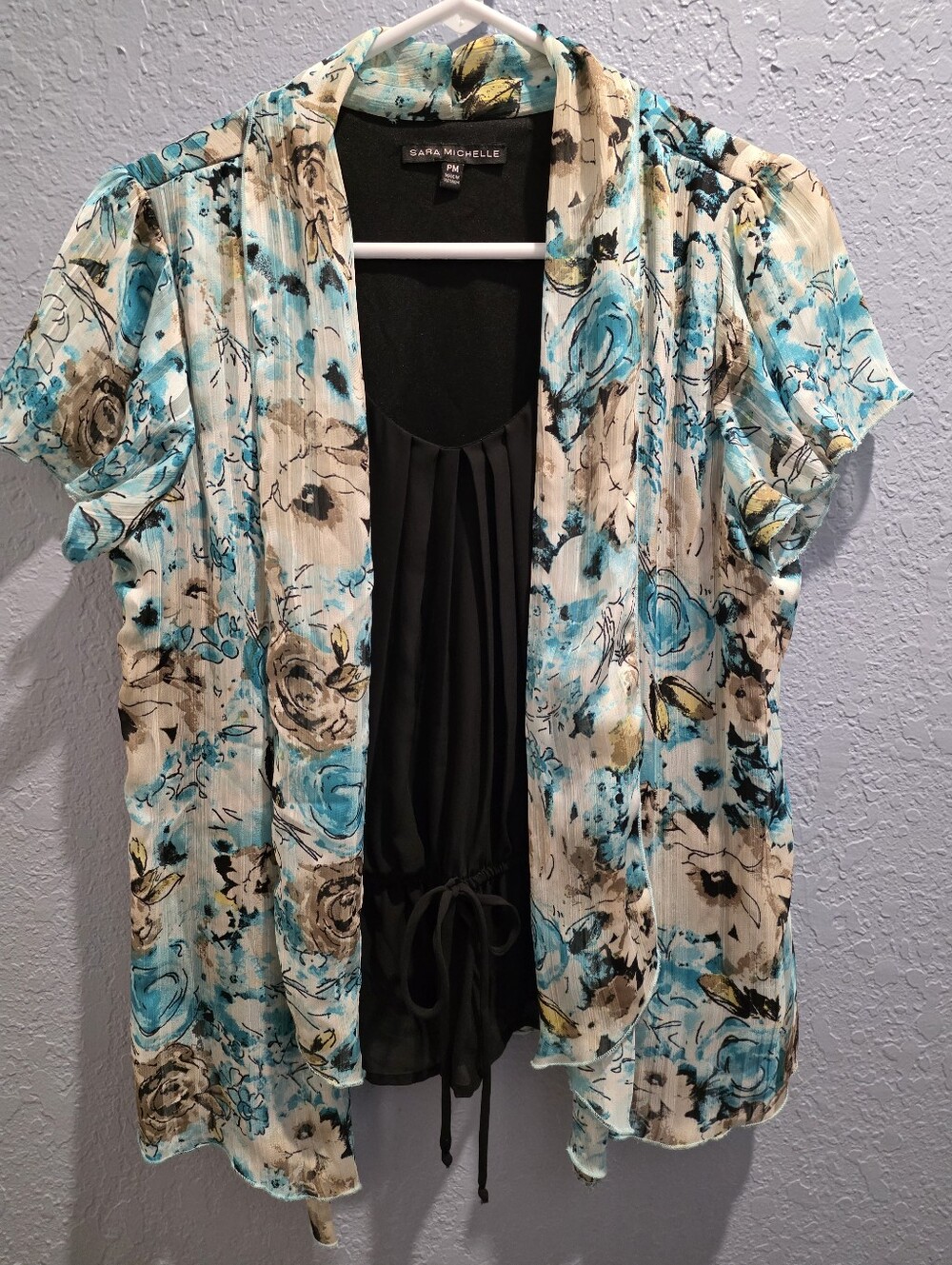 Sara Michelle Floral Blouse - Medium Petite
